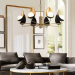 Дизайнерская подвесная люстра ODENCE 6 lamps