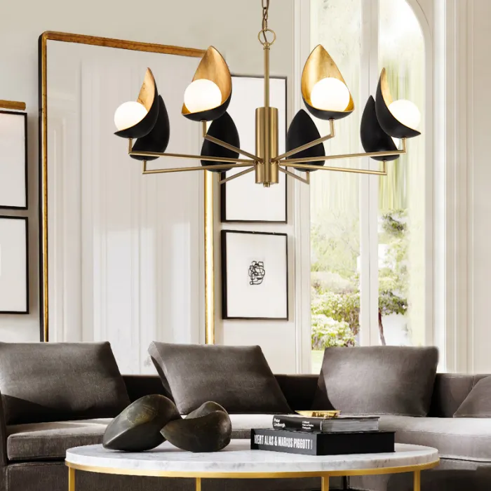 Дизайнерская подвесная люстра ODENCE 6 lamps