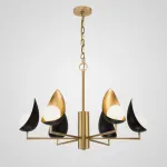 Дизайнерская подвесная люстра ODENCE 6 lamps