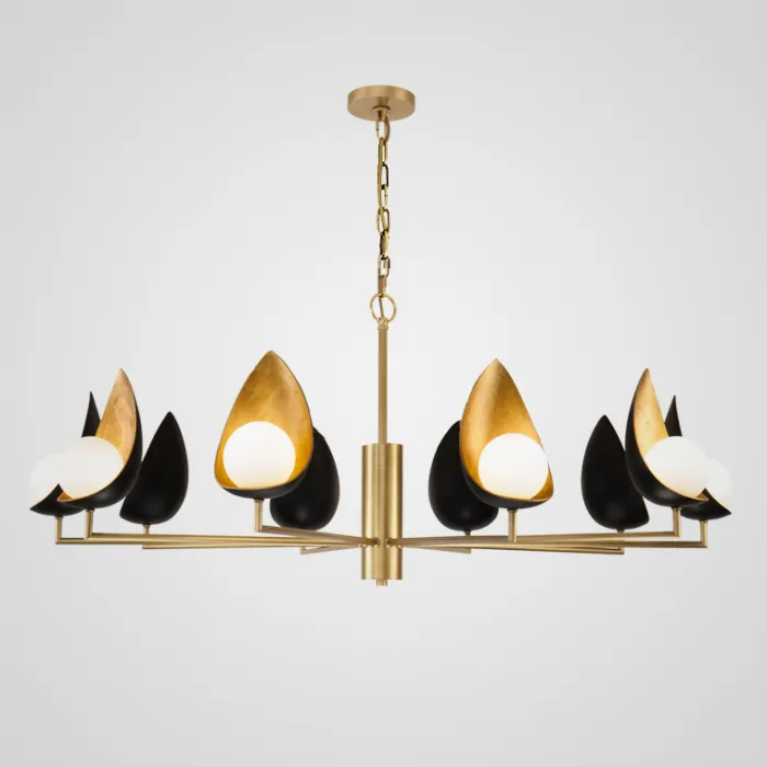 Дизайнерская подвесная люстра ODENCE 10 lamps