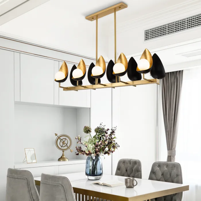 Дизайнерская подвесная люстра ODENCE 6 lamps