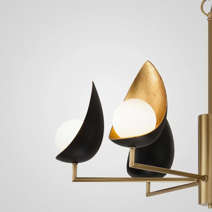 Дизайнерская подвесная люстра ODENCE 6 lamps