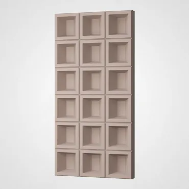 3D Стеновая панель PN1528-12-K золотистый гранит 1200*600*70
