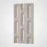 Современный серый "S"
