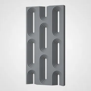 3D Стеновая панель PN1528-14-E космический серый 1200*600*60 3D Стеновая панель PN1528-14-E космический серый 1200*600*60