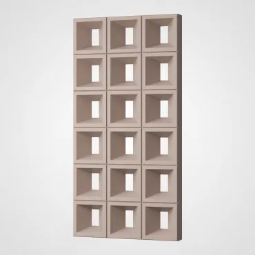 3D Стеновая панель PN1528-2-K золотистый гранит 1200*600*80