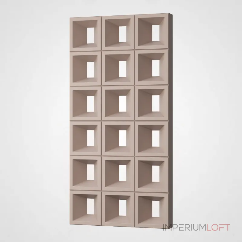 Полиуретановая 3D стеновая панель PN1528-2-K золотистый гранит 120*60*8 в виде решетки Полиуретановая 3D стеновая панель PN1528-2-K золотистый гранит 120*60*8 в виде решетки