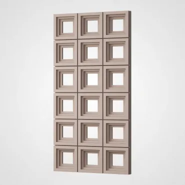3D Стеновая панель PN1528-4-K золотистый гранит 1200*600*65