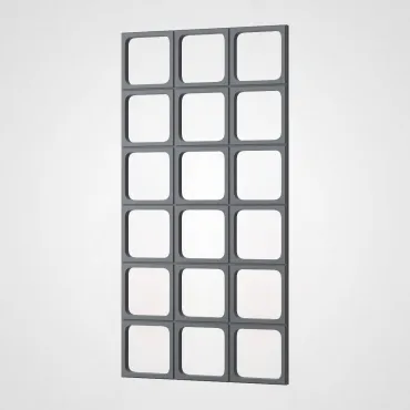 3D Стеновая панель PN1528-7-E космический серый 1200*600*30 3D Стеновая панель PN1528-7-E космический серый 1200*600*30