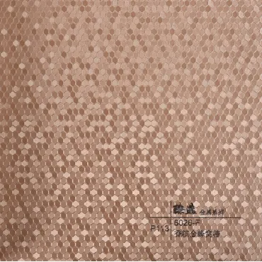 Стеновая панель CROWN 6026-F Золотые соты - 3000-1220-5 мм