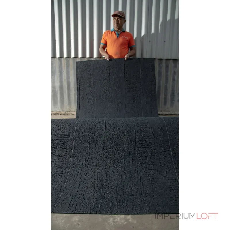 Гибкая керамическая панель KBS-P20265-Black Чёрный  2800*1180*3