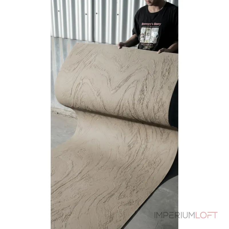 Гибкая керамическая панель KBS-P20268-OffWhite Молочный  2800*1200*3