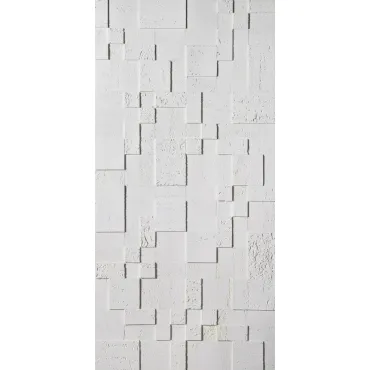 Гибкая керамическая панель KBS-P20295-White Белый 600-1200-7 мм