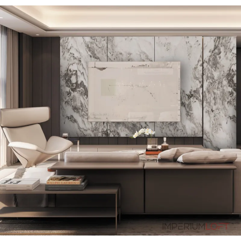 Стеновая панель CROWN 80004P-3 широкоформатная — 280-122-0,5 см