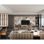 Стеновая панель CROWN 80019P широкоформатная — 280-122-0,5 см