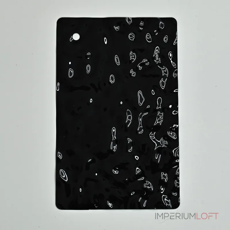 Стеновая панель Black water водная рябь — 2800*1220*5 мм Стеновая панель Black water водная рябь — 2800*1220*5 мм