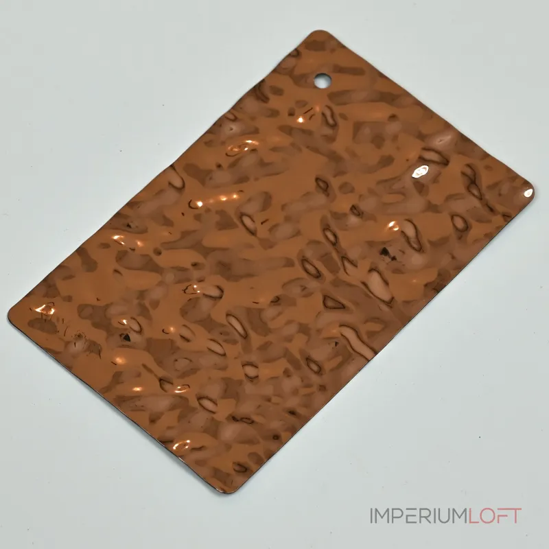 Стеновая панель Copper water водная рябь — 2800*1220*5 мм Стеновая панель Copper water водная рябь — 2800*1220*5 мм