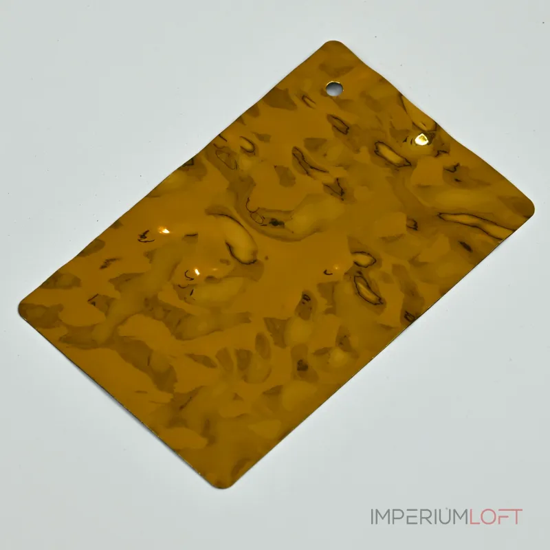 Стеновая панель Big gold water водная рябь — 2800*1220*5 мм Стеновая панель Big gold water водная рябь — 2800*1220*5 мм