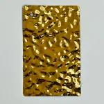 Стеновая панель Gold water водная рябь — 2800*1220*8 мм Стеновая панель Gold water водная рябь — 2800*1220*8 мм