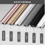 Профиль плинтус напольный алюминиевый для панелей 9 мм золотой 5970-88 от KBOOS Профиль плинтус напольный алюминиевый для панелей 9 мм золотой 5970-88 от KBOOS