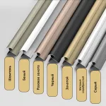 Профиль угловой внешний алюминиевый для панелей 5 мм розовое золото 5731-88 от KBOOS Профиль угловой внешний алюминиевый для панелей 5 мм розовое золото 5731-88 от KBOOS