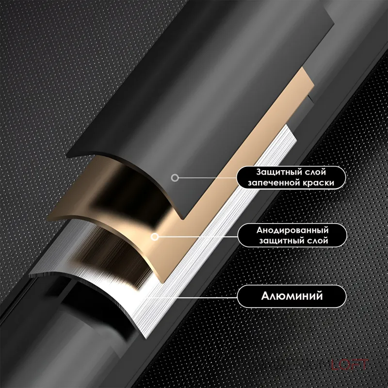 Профиль угловой внешний алюминиевый для панелей 5 мм розовое золото 5731-88 от KBOOS Профиль угловой внешний алюминиевый для панелей 5 мм розовое золото 5731-88 от KBOOS