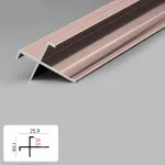 Профиль угловой внешний алюминиевый для панелей 8 мм розовое золото 5903-88 от KBOOS Профиль угловой внешний алюминиевый для панелей 8 мм розовое золото 5903-88 от KBOOS