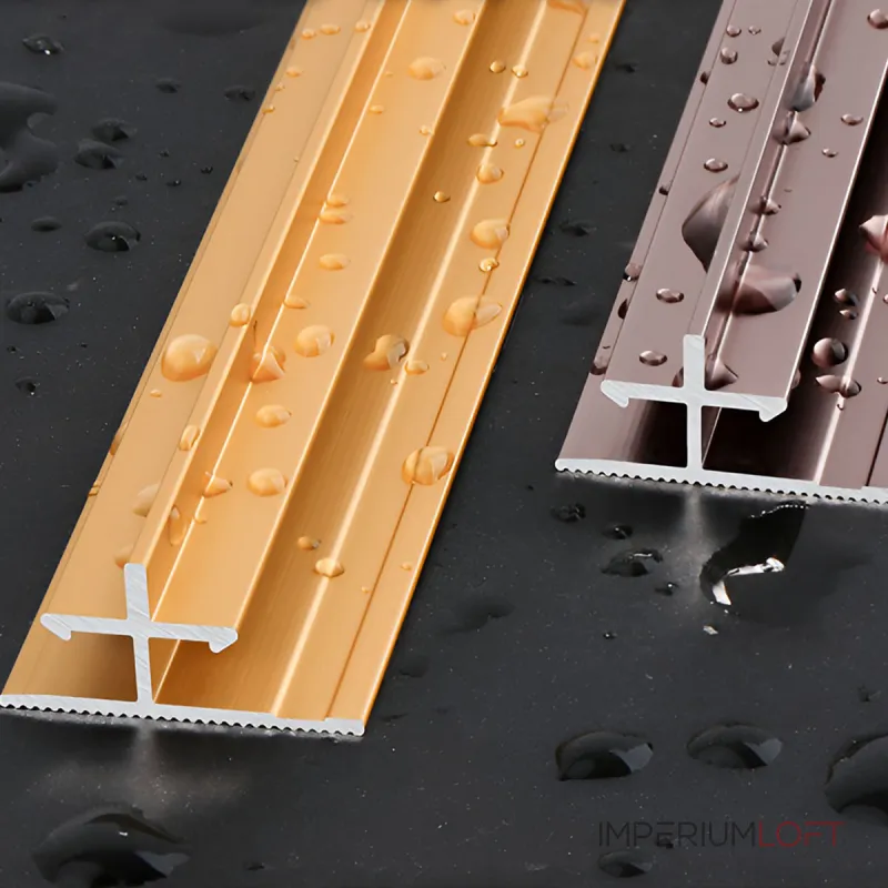 Профиль соединительный алюминиевый для скрытого монтажа панелей 8 мм розовое золото 6160-88 от KBOOS Профиль соединительный алюминиевый для скрытого монтажа панелей 8 мм розовое золото 6160-88 от KBOOS