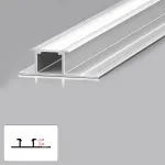 Профиль соединительный под LED ленту для панелей 5 мм серебристый 6050-88 от KBOOS Профиль соединительный под LED ленту для панелей 5 мм серебристый 6050-88 от KBOOS