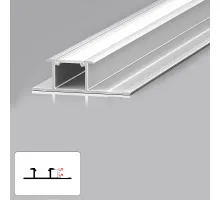 Профиль соединительный под LED ленту для панелей 5 мм серебристый 6050-88 Профиль соединительный под LED ленту для панелей 5 мм серебристый 6050-88