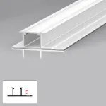 Профиль соединительный под LED ленту для панелей 9 мм белый 6072-88 от KBOOS Профиль соединительный под LED ленту для панелей 9 мм белый 6072-88 от KBOOS