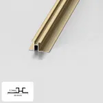 Профиль соединительный алюминиевый для панелей 4 мм золотой 5801-88 от KBOOS Профиль соединительный алюминиевый для панелей 4 мм золотой 5801-88 от KBOOS