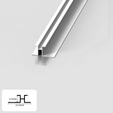 Профиль соединительный алюминиевый для панелей 6 мм белый 5791-88 Профиль соединительный алюминиевый для панелей 6 мм белый 5791-88
