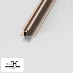 Профиль соединительный алюминиевый для панелей мм розовое золото 5835-88 от KBOOS Профиль соединительный алюминиевый для панелей мм розовое золото 5835-88 от KBOOS