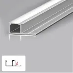 Профиль торцевой под LED ленту для панелей 7 мм серебристый 6028-88 от KBOOS Профиль торцевой под LED ленту для панелей 7 мм серебристый 6028-88 от KBOOS