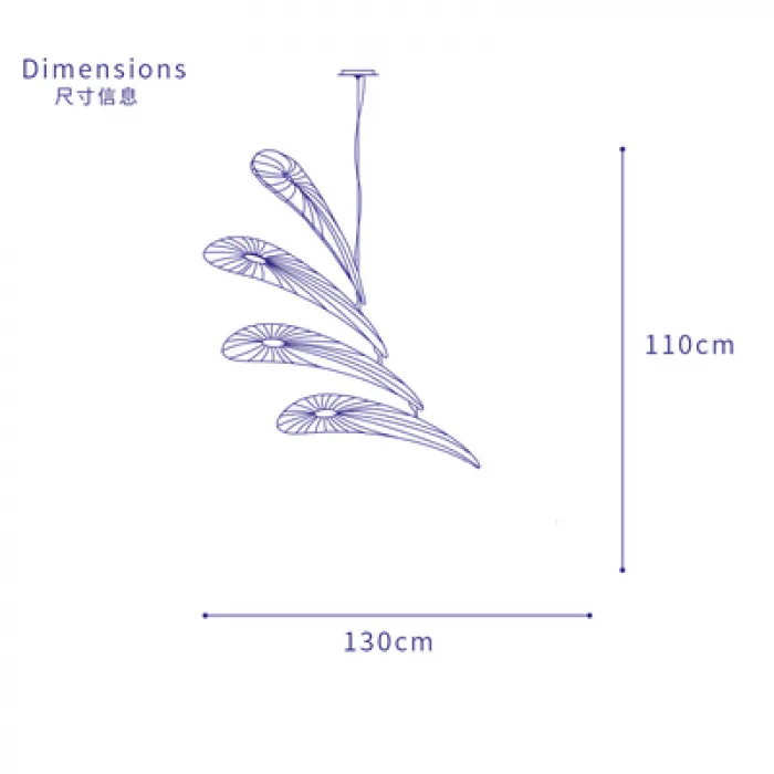Люстра Aqua Creations Lighting FISH L50 от ImperiumLoft