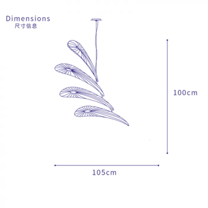 Люстра Aqua Creations Lighting FISH L50 от ImperiumLoft