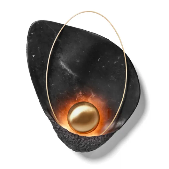 Бра Джаггер Pearl Black WALL LAMP от ImperiumLoft