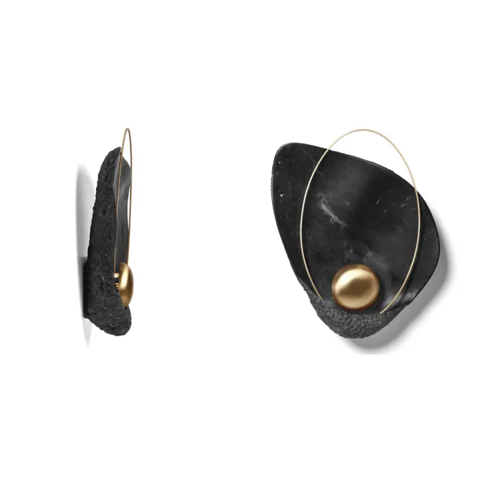 Бра Джаггер Pearl Black WALL LAMP от ImperiumLoft