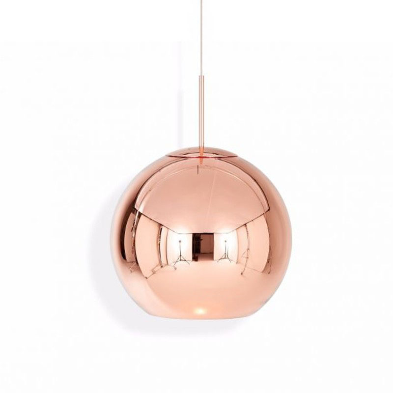 Подвесной светильник Tom Dixon Copper Wide Pendant Lamp D50