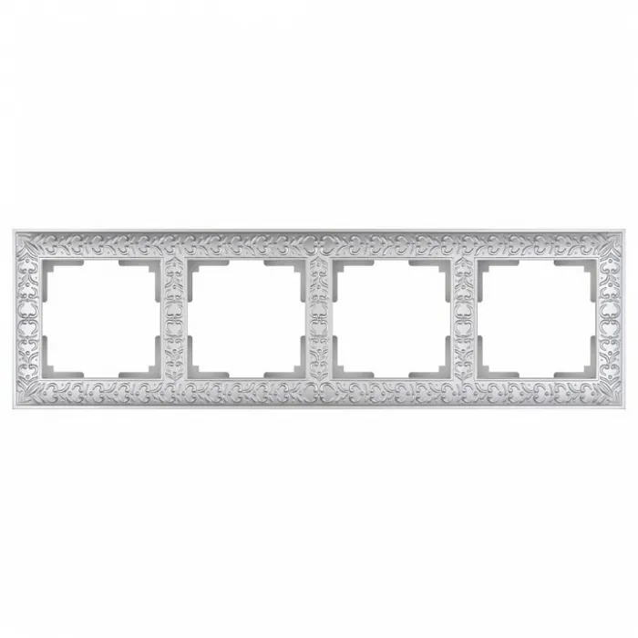 Рамка на 4 поста Werkel Antik WL07-Frame-04 silver от ImperiumLoft