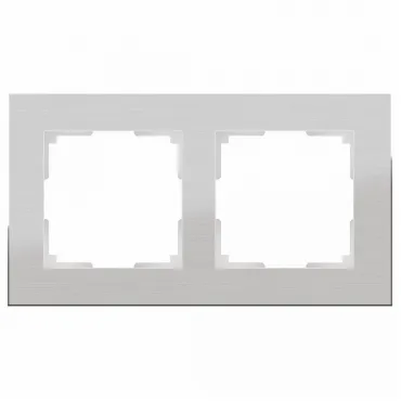 Рамка на 2 поста Werkel Aluminium WL11-Frame-02
