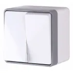 Выключатель двухклавишный влагозащищенный Werkel a036774