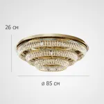 Потолочная люстра GERTRUDA B D85 R3 от ImperiumLoft