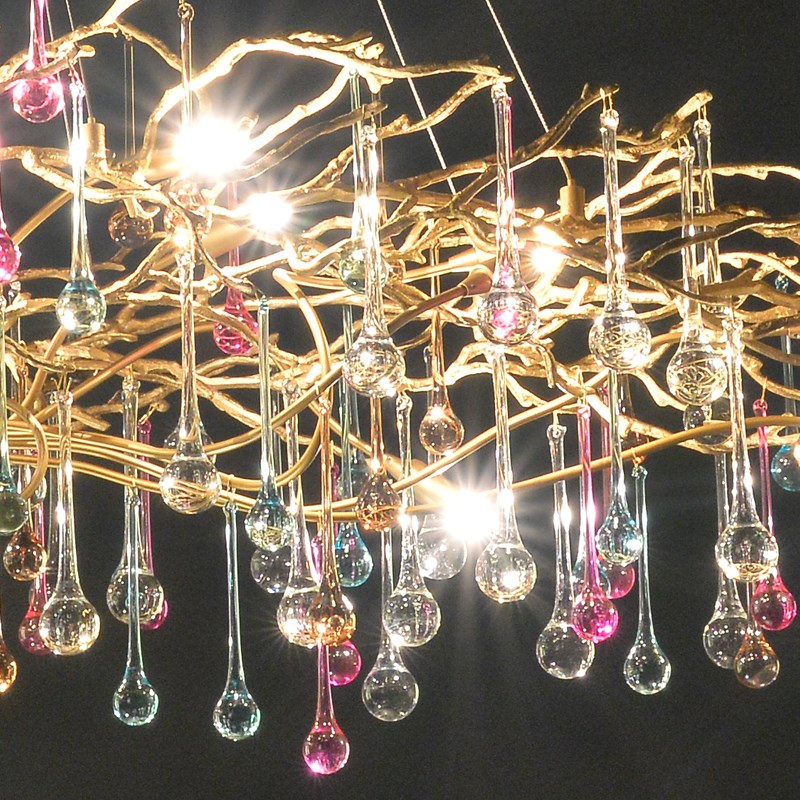 Подвесная люстра Bijout 24 L180 Multicolor