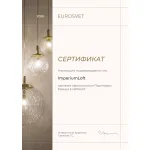 Торшер Eurosvet Barre 01087/2 латунь