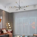 Дизайнерская люстра SKELBY H32 White/Transparent от ImperiumLoft