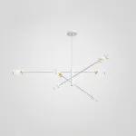 Дизайнерская люстра SKELBY H24 White/Transparent от ImperiumLoft
