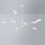 Дизайнерская люстра SKELBY H32 White/Transparent от ImperiumLoft