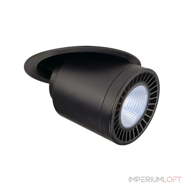 SUPROS MOVE светильник встраиваемый с LED 28Вт (34.8Вт), 4000К, 2100lm, 60°, черный